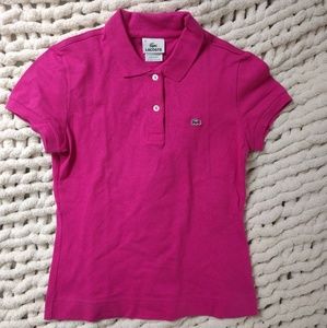 Lacoste Pink Polo